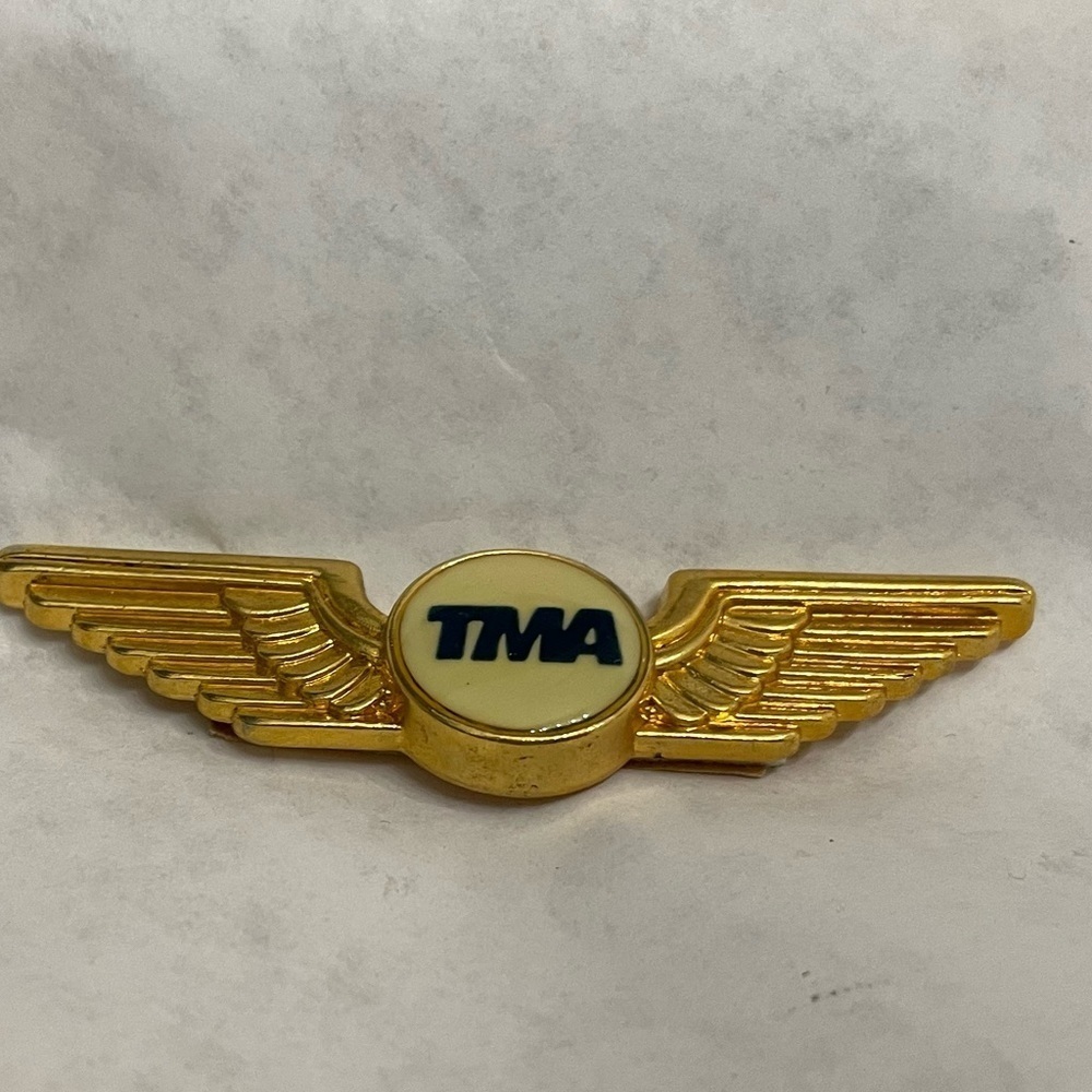 Rare Trans Meridian Airlines Pilot Gift Wings - Picture 2 of 6